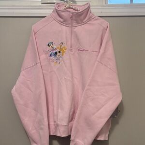Disney Pink Women's Sweater with Disney Characters. Stoney Clover